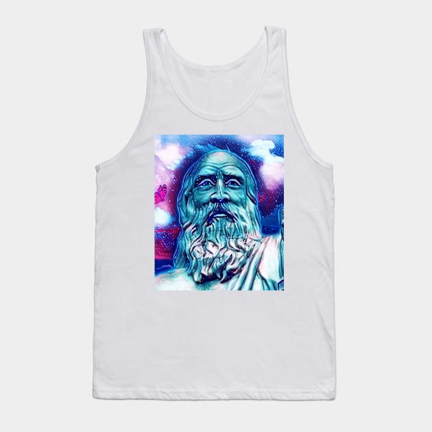 Diogenes Snowy Portrait | Diogenes Artwork 13 Tank Top by JustLit